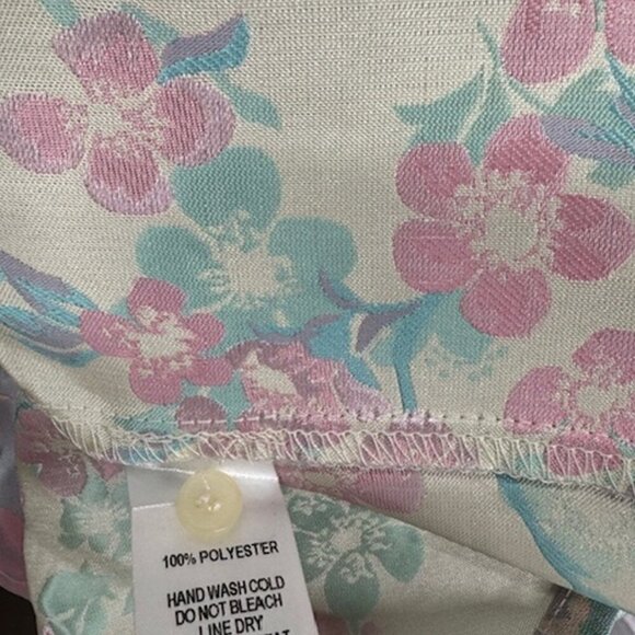 NWT Lulus Royal To Be Lavender Floral Jacquard Ruffled Skater Dress - Picture 7 of 8